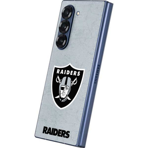 NFL Las Vegas Raiders - Alternate Distressed Galaxy Z Fold6 Skin