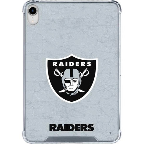 NFL Las Vegas Raiders - Alternate Distressed iPad 11th Gen (2025) Clear Case
