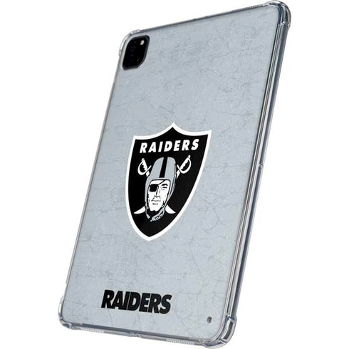 NFL Las Vegas Raiders - Alternate Distressed iPad Pro 11in (2024) Clear Case