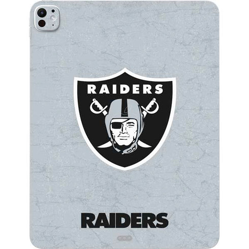 NFL Las Vegas Raiders - Alternate Distressed iPad Pro 13in M4 (2024) Skin