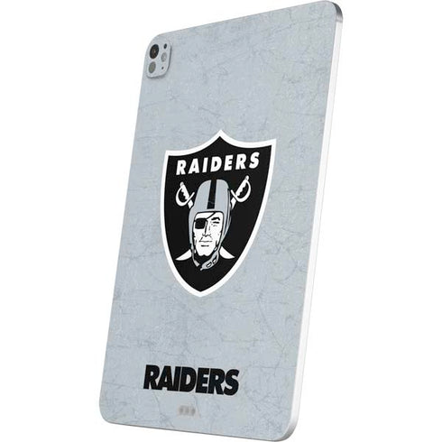 NFL Las Vegas Raiders - Alternate Distressed iPad Pro 13in M4 (2024) Skin