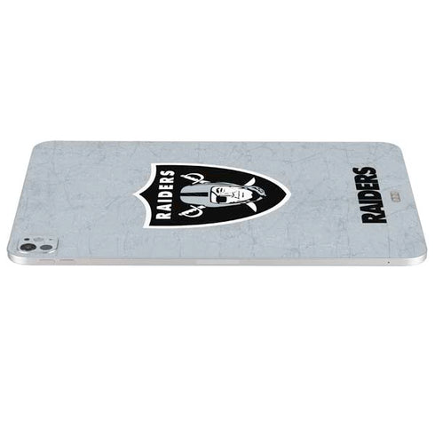 NFL Las Vegas Raiders - Alternate Distressed iPad Pro 13in M4 (2024) Skin