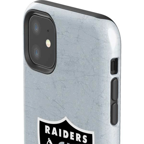 NFL Las Vegas Raiders - Alternate Distressed iPhone 11 Impact Case