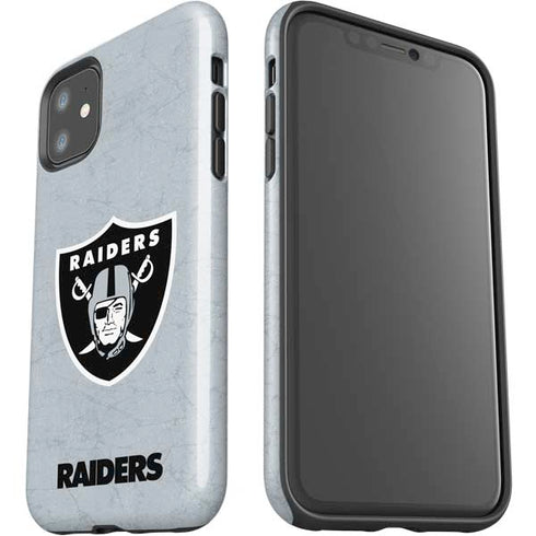 NFL Las Vegas Raiders - Alternate Distressed iPhone 11 Impact Case