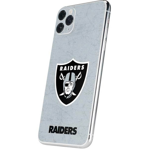 NFL Las Vegas Raiders - Alternate Distressed iPhone 11 Pro Max Skin