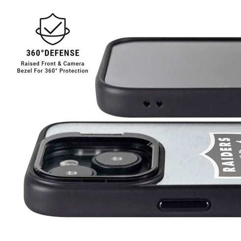 NFL Las Vegas Raiders - Alternate Distressed iPhone 13 Kickstand Case