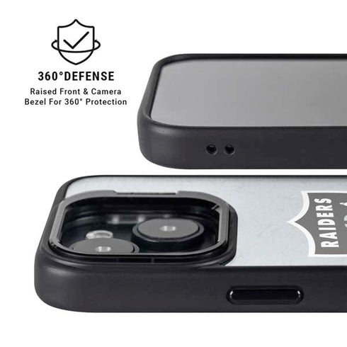 NFL Las Vegas Raiders - Alternate Distressed iPhone 14 Kickstand Case