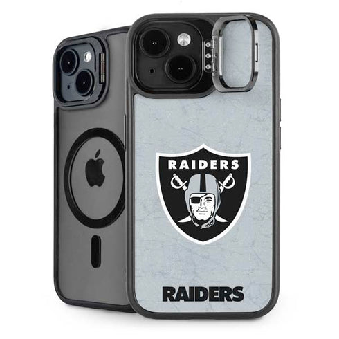 NFL Las Vegas Raiders - Alternate Distressed iPhone 14 Plus Kickstand Case