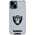 NFL Las Vegas Raiders - Alternate Distressed iPhone 15 Clear Case