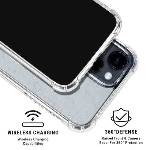 NFL Las Vegas Raiders - Alternate Distressed iPhone 15 Clear Case