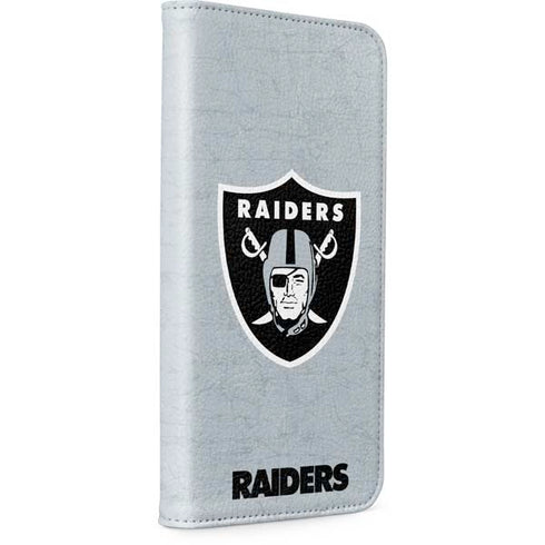 NFL Las Vegas Raiders - Alternate Distressed iPhone 15 Folio Case