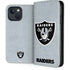 NFL Las Vegas Raiders - Alternate Distressed iPhone 15 Plus Folio Case