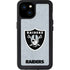 NFL Las Vegas Raiders - Alternate Distressed iPhone 15 Plus Waterproof Case