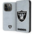 NFL Las Vegas Raiders - Alternate Distressed iPhone 15 Pro Folio Case