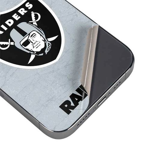 NFL Las Vegas Raiders - Alternate Distressed iPhone 15 Pro Max Skin