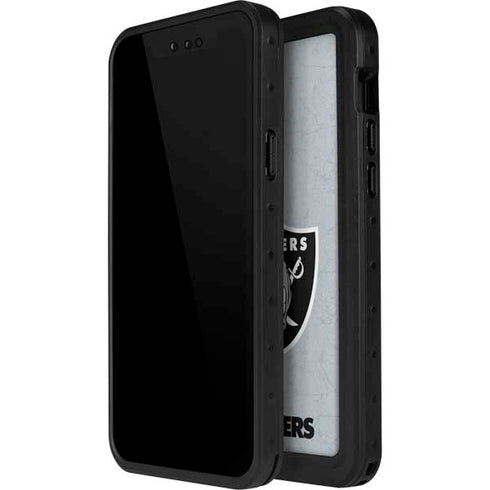 NFL Las Vegas Raiders - Alternate Distressed iPhone 15 Pro Waterproof Case