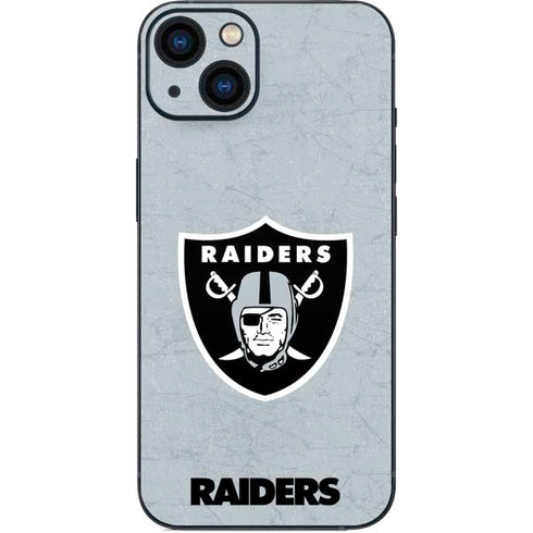 NFL Las Vegas Raiders - Alternate Distressed iPhone 15 Skin