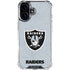 NFL Las Vegas Raiders - Alternate Distressed iPhone 16 Plus Clear Case
