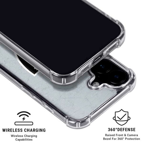 NFL Las Vegas Raiders - Alternate Distressed iPhone 16 Plus Clear Case