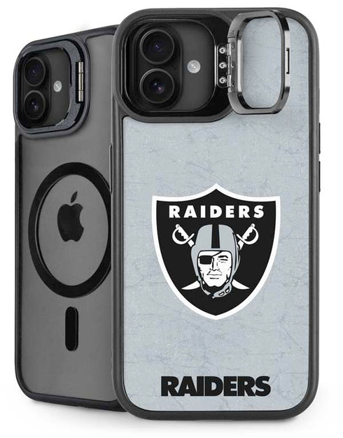 NFL Las Vegas Raiders - Alternate Distressed iPhone 16 Plus Kickstand Case