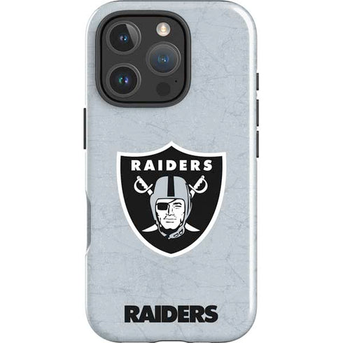 NFL Las Vegas Raiders - Alternate Distressed iPhone 16 Pro Impact Case