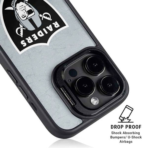 NFL Las Vegas Raiders - Alternate Distressed iPhone 16 Pro Kickstand Case