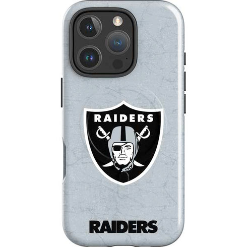 NFL Las Vegas Raiders - Alternate Distressed iPhone 16 Pro Max Magsafe Impact Case
