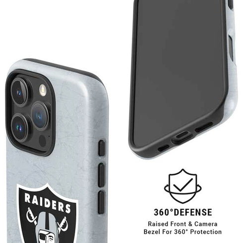 NFL Las Vegas Raiders - Alternate Distressed iPhone 16 Pro Max Magsafe Impact Case