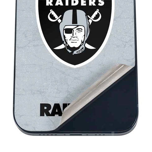 NFL Las Vegas Raiders - Alternate Distressed iPhone 16 Skin