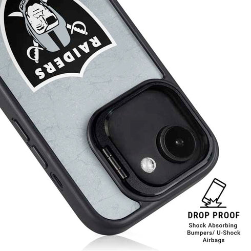 NFL Las Vegas Raiders - Alternate Distressed iPhone 16e Kickstand Case