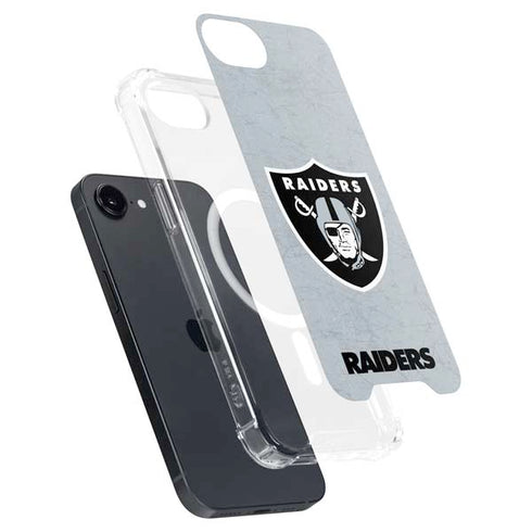 NFL Las Vegas Raiders - Alternate Distressed iPhone 16e MagSafe Case