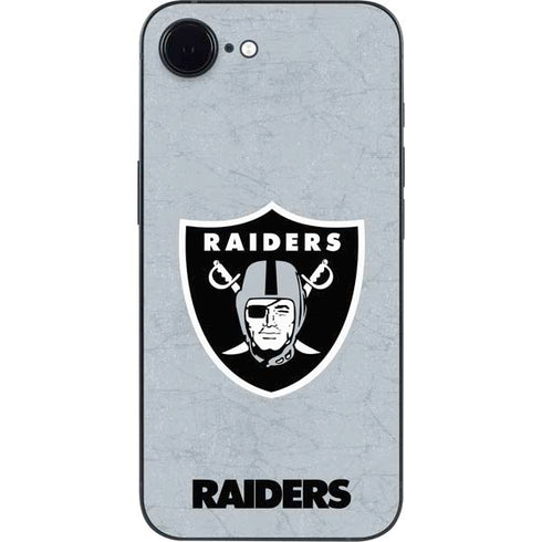 NFL Las Vegas Raiders - Alternate Distressed iPhone 16e Skin