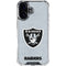 NFL Las Vegas Raiders - Alternate Distressed iPhone 17 Clear Case
