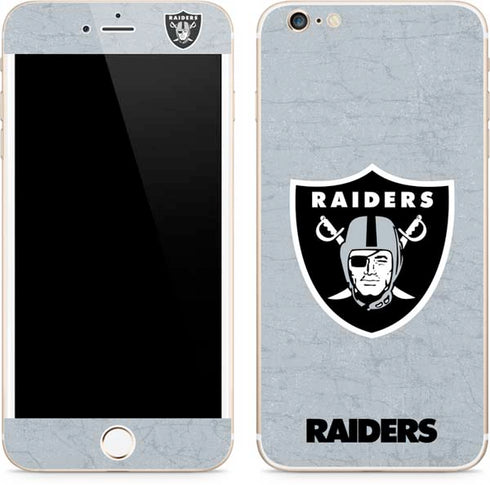 NFL Las Vegas Raiders - Alternate Distressed iPhone 6/6s Plus Skin