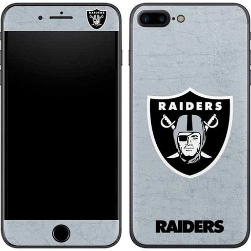 NFL Las Vegas Raiders - Alternate Distressed iPhone 8 Plus Skin