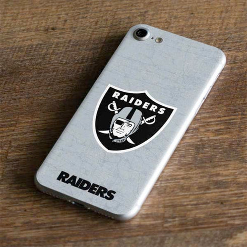 NFL Las Vegas Raiders - Alternate Distressed iPhone 8 Skin