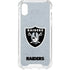 NFL Las Vegas Raiders - Alternate Distressed iPhone XS Clear Case