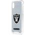 NFL Las Vegas Raiders - Alternate Distressed iPhone XS Clear Case
