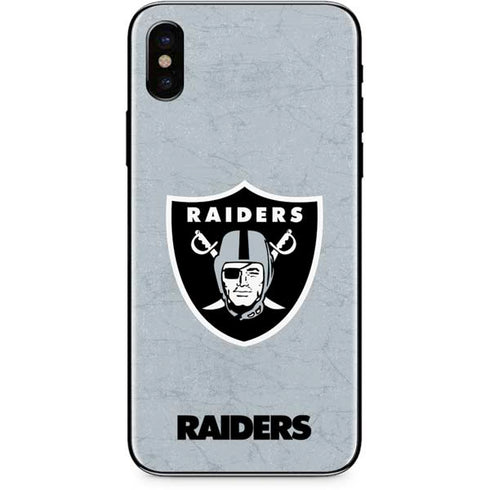 NFL Las Vegas Raiders - Alternate Distressed iPhone XS Max Skin