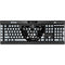 NFL Las Vegas Raiders - Alternate Distressed K95 RGB PLATINUM Mechanical Gaming Keyboard Skin