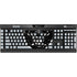 NFL Las Vegas Raiders - Alternate Distressed K95 RGB PLATINUM Mechanical Gaming Keyboard Skin