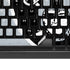 NFL Las Vegas Raiders - Alternate Distressed K95 RGB PLATINUM Mechanical Gaming Keyboard Skin