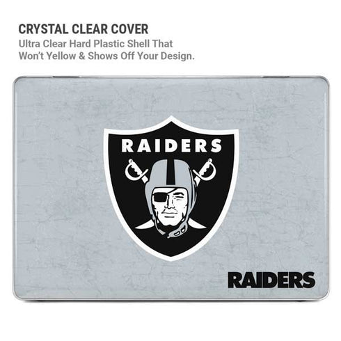 NFL Las Vegas Raiders - Alternate Distressed MacBook Pro 14in (2021-24) Case plus Skin