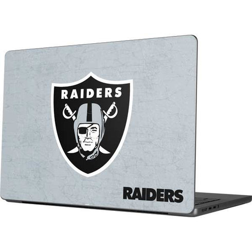 NFL Las Vegas Raiders - Alternate Distressed Apple MacBook Pro 14-inch Skin