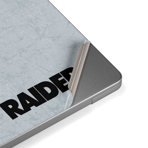 NFL Las Vegas Raiders - Alternate Distressed Apple MacBook Pro 14-inch Skin