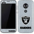 NFL Las Vegas Raiders - Alternate Distressed Moto E5 Play Skin