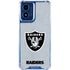 NFL Las Vegas Raiders - Alternate Distressed Moto G 5G (2024) Clear Case