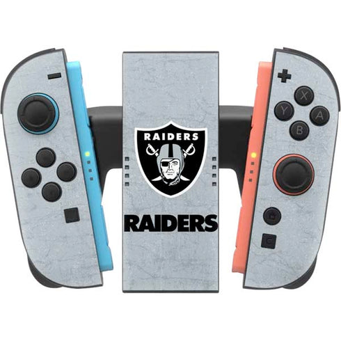 NFL Las Vegas Raiders - Alternate Distressed Nintendo Switch 2 (2025) Joy-Con Controller Skin