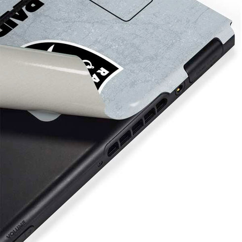 NFL Las Vegas Raiders - Alternate Distressed Nintendo Switch Bundle Skin
