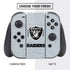 NFL Las Vegas Raiders - Alternate Distressed Nintendo Switch Bundle Skin